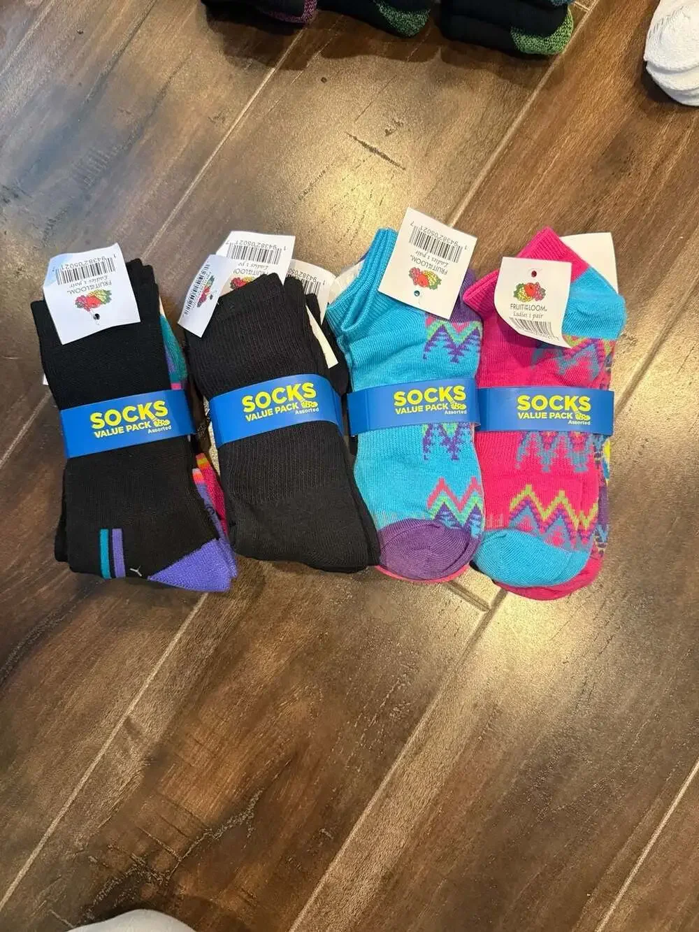 Fruit of the Loom Ladies Ankle Socks Value Pack Lot